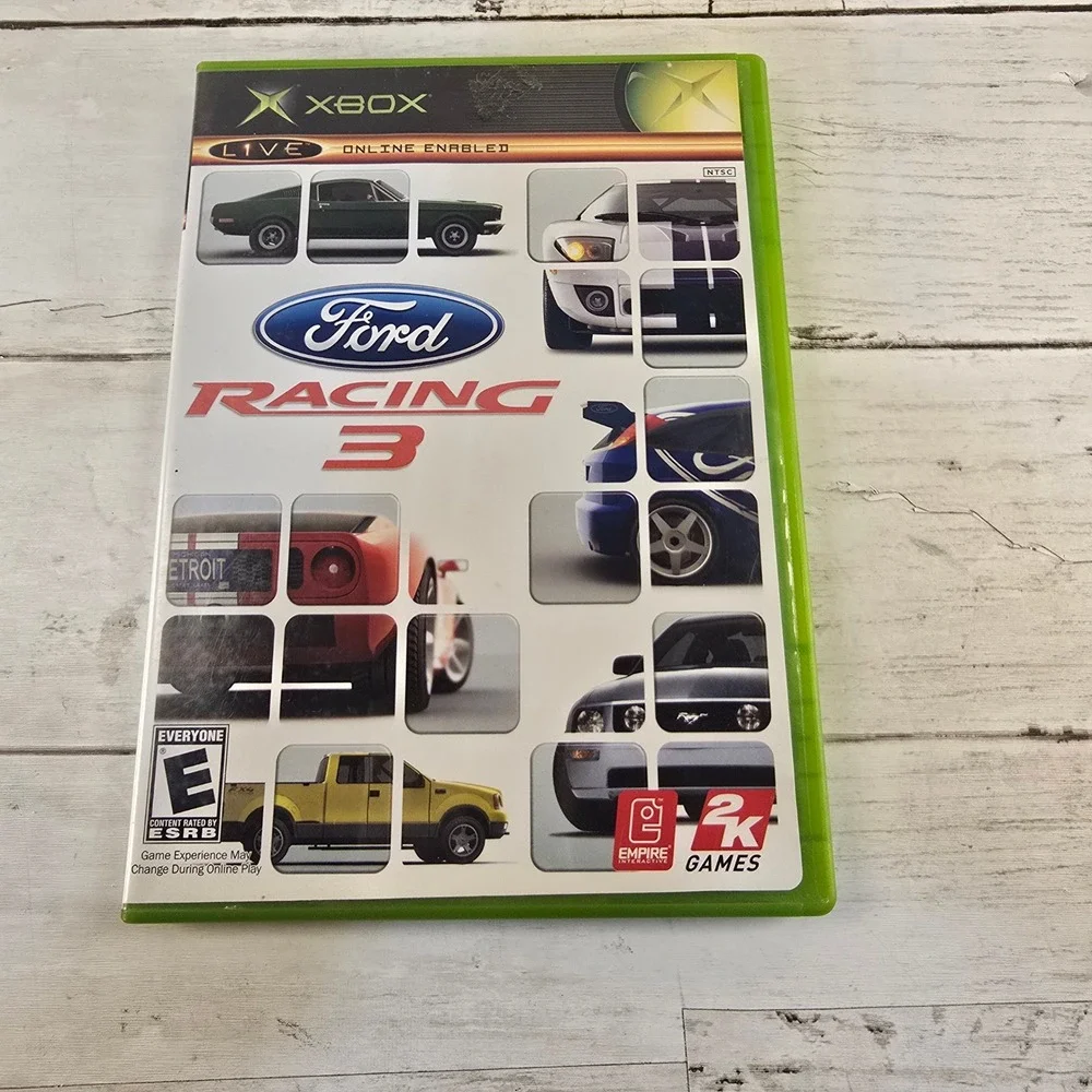 Ford Racing 3 Microsoft Xbox Original Game 2K Games CIB Complete Manual